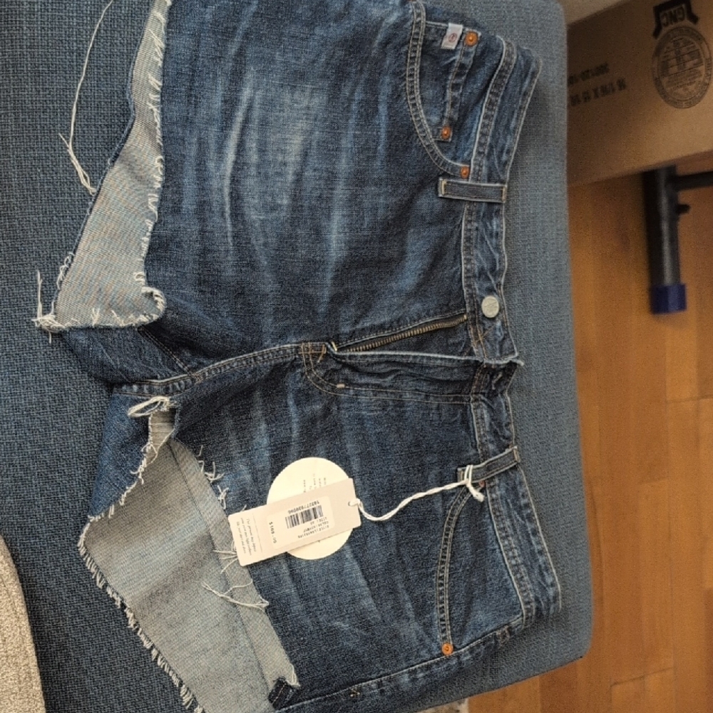 AG-ED Denim Women's Blue Denim Shorts Size 33